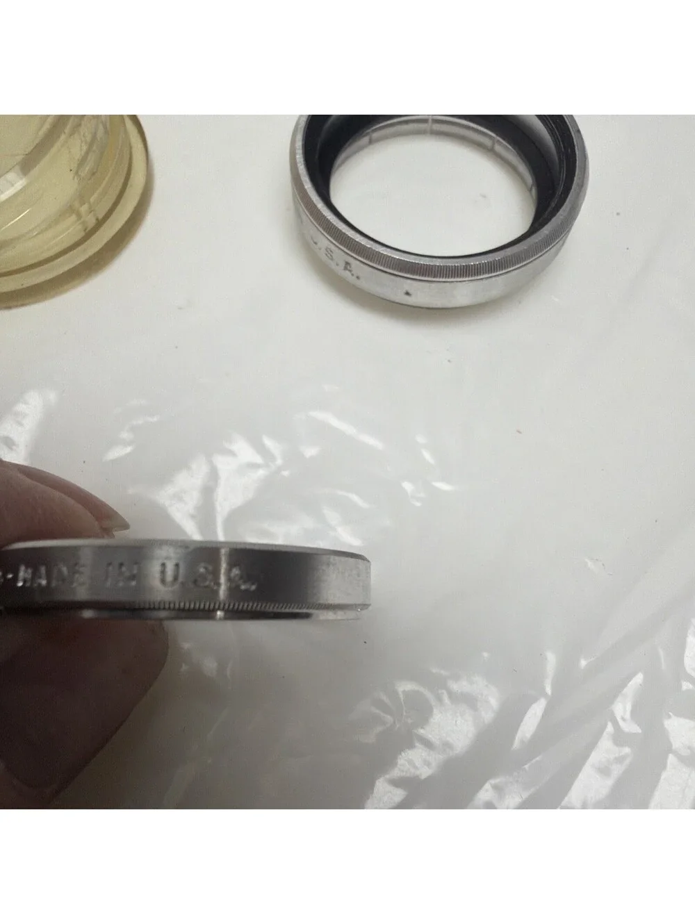 Argus 30 mm 1 Diopter Portrait Lens & Adapter Ring 28.5 mm Aluminum Vintage